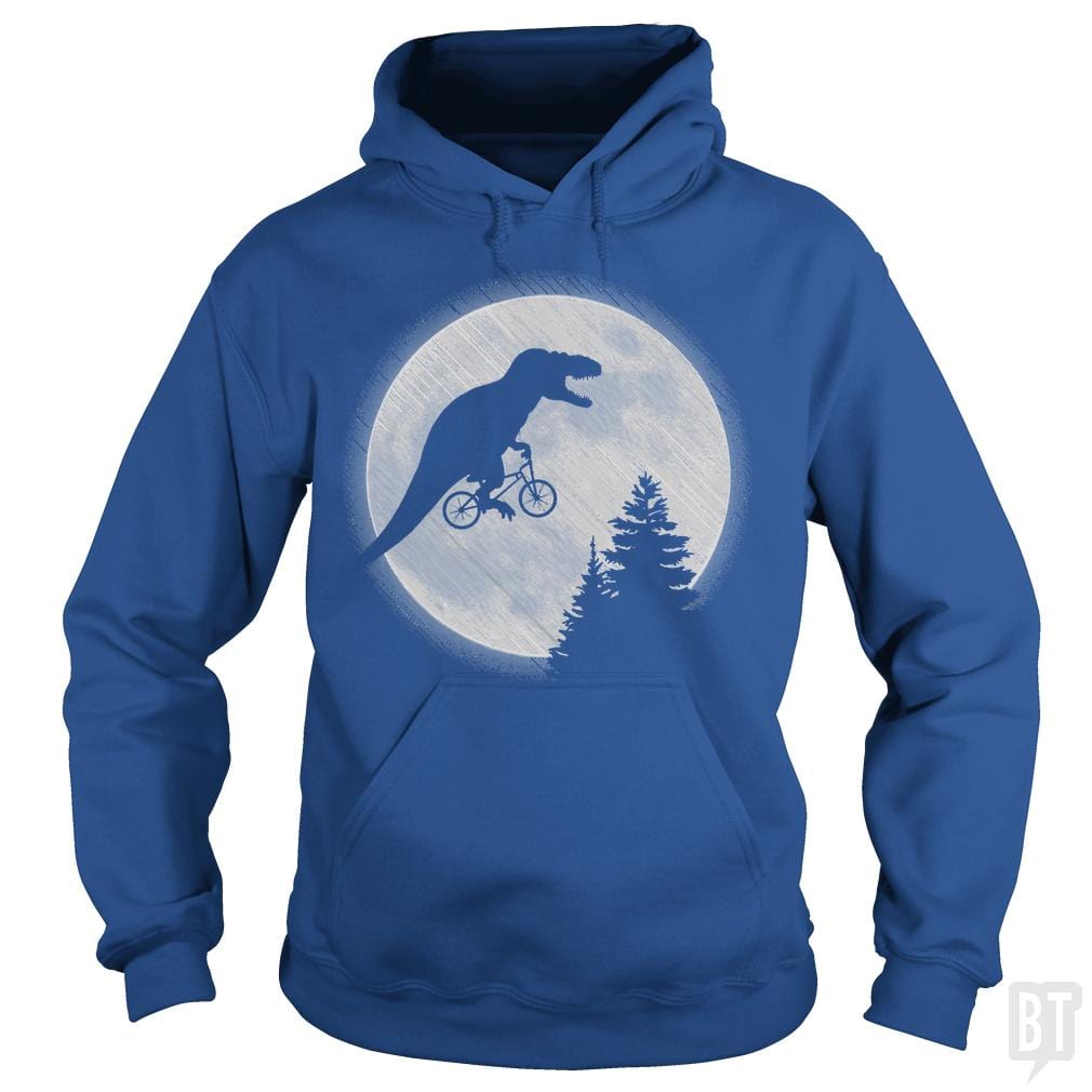 Dino Goes To The Moon Hoodie