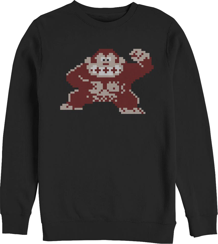 Retro 8-Bit Donkey Kong Sweatshirt