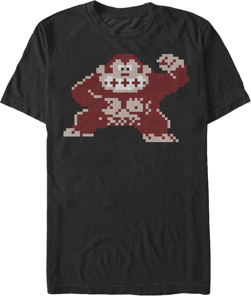 Retro 8-Bit Donkey Kong T-Shirt