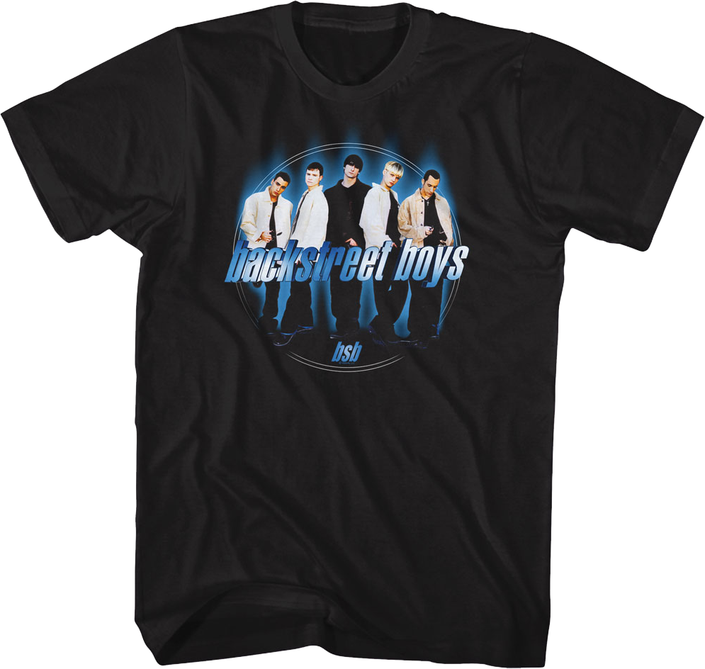 Retro Circle Back Street Boys T-Shirt