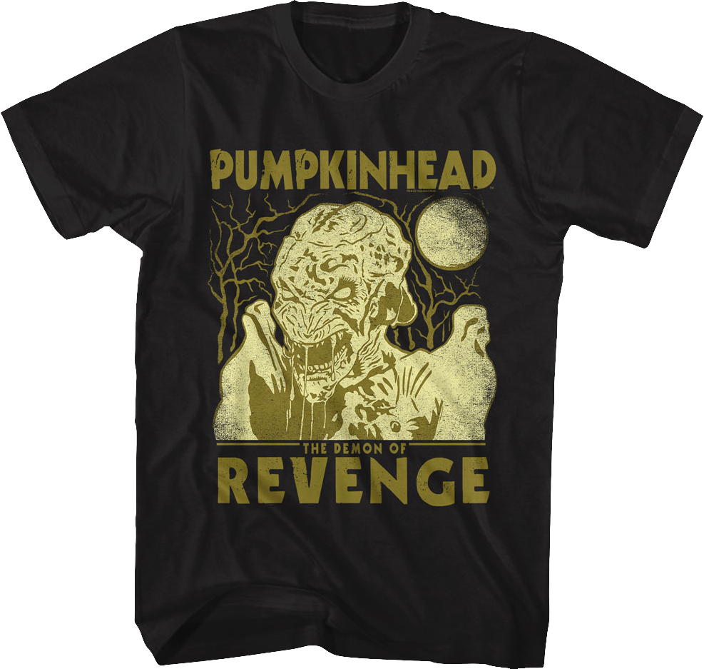 Retro Demon Of Revenge Pumpkinhead T-Shirt
