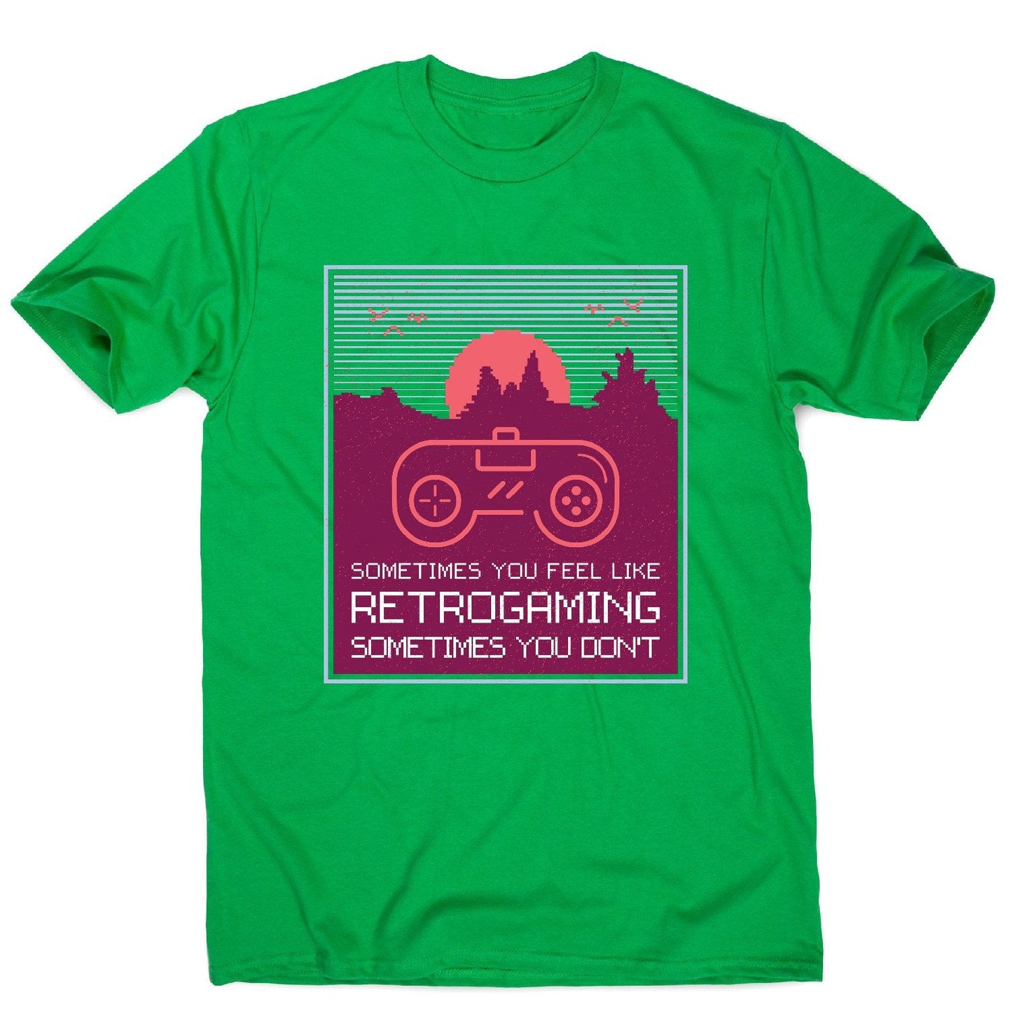 Retrogaming - men's funny premium t-shirt
