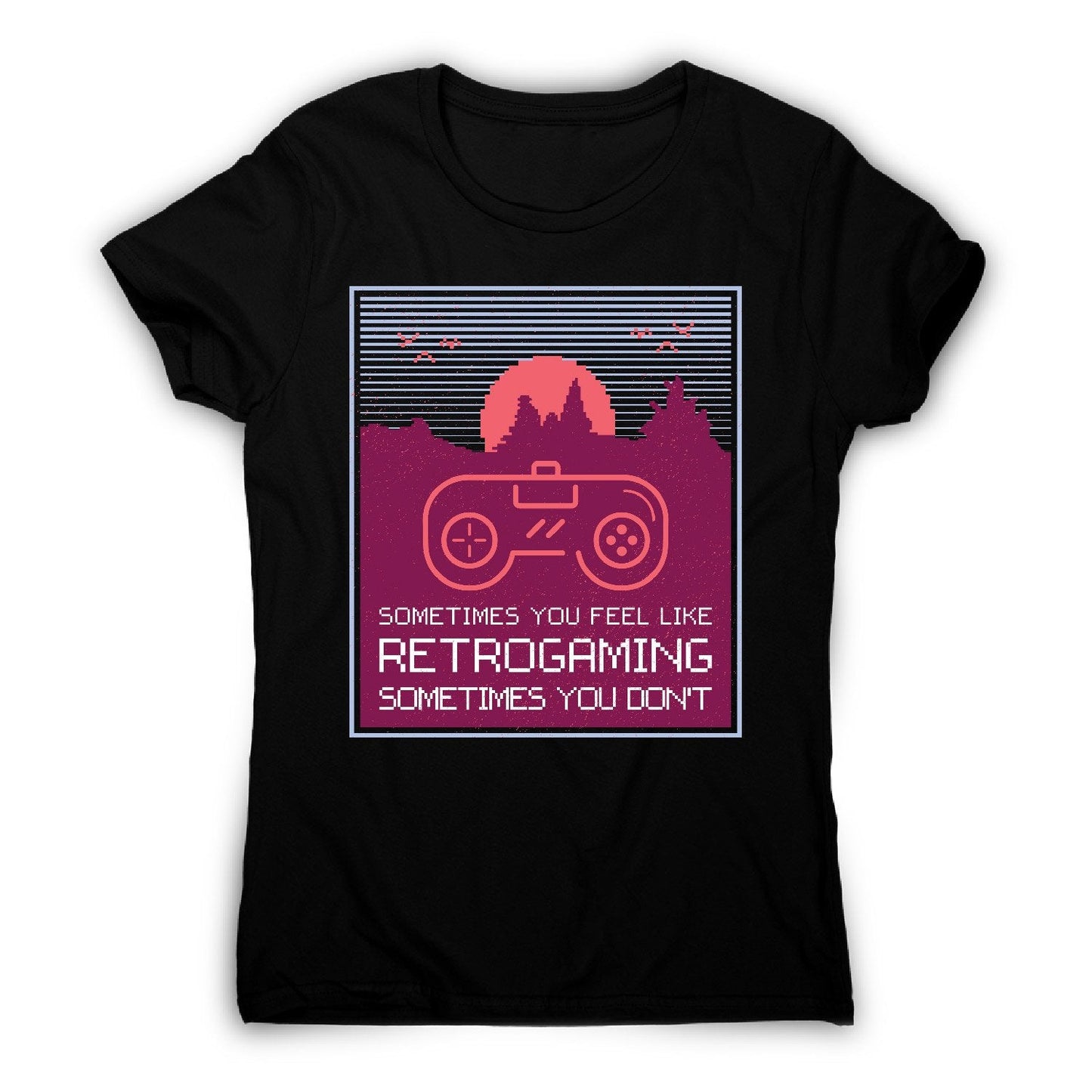 Retrogaming - women's funny premium t-shirt