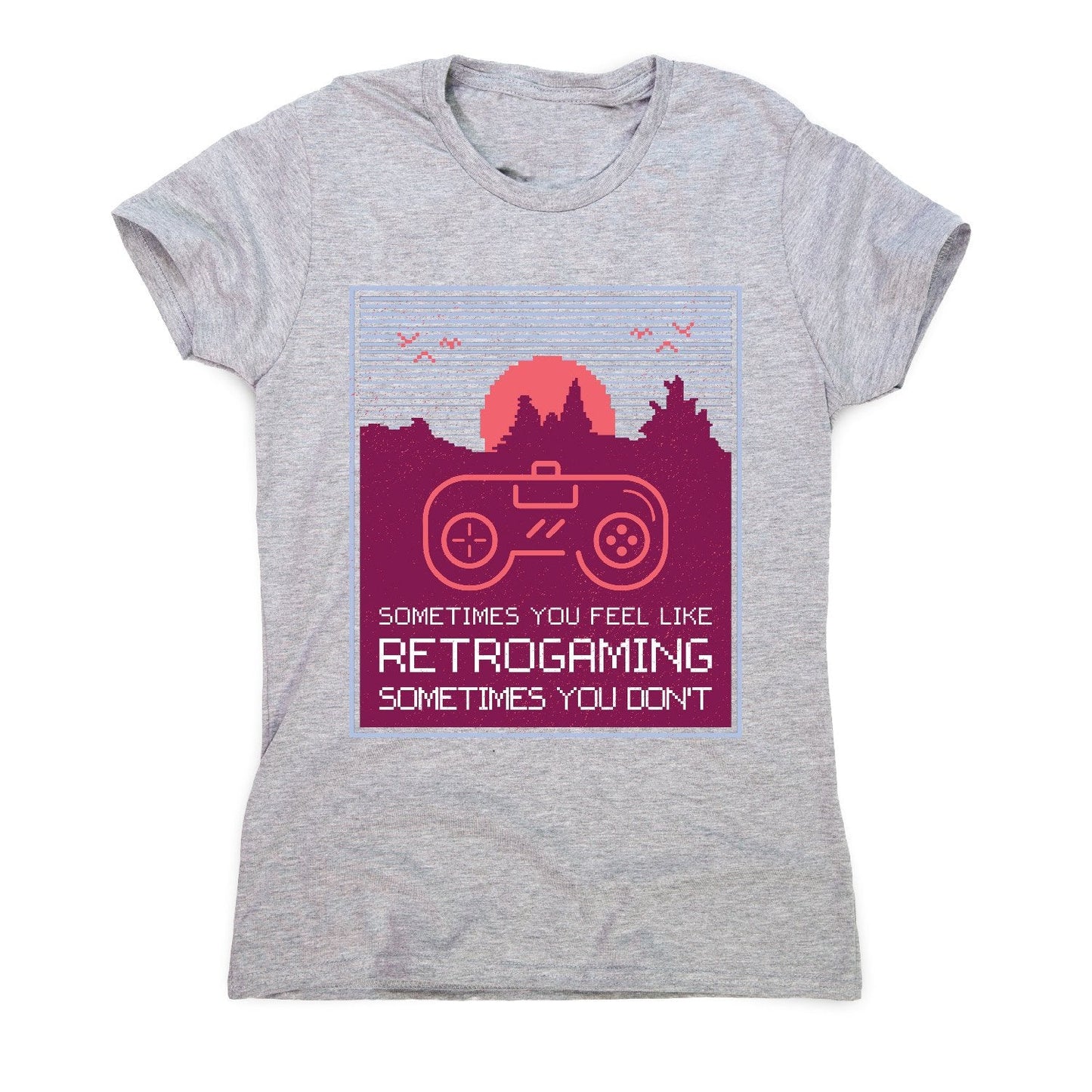 Retrogaming - women's funny premium t-shirt