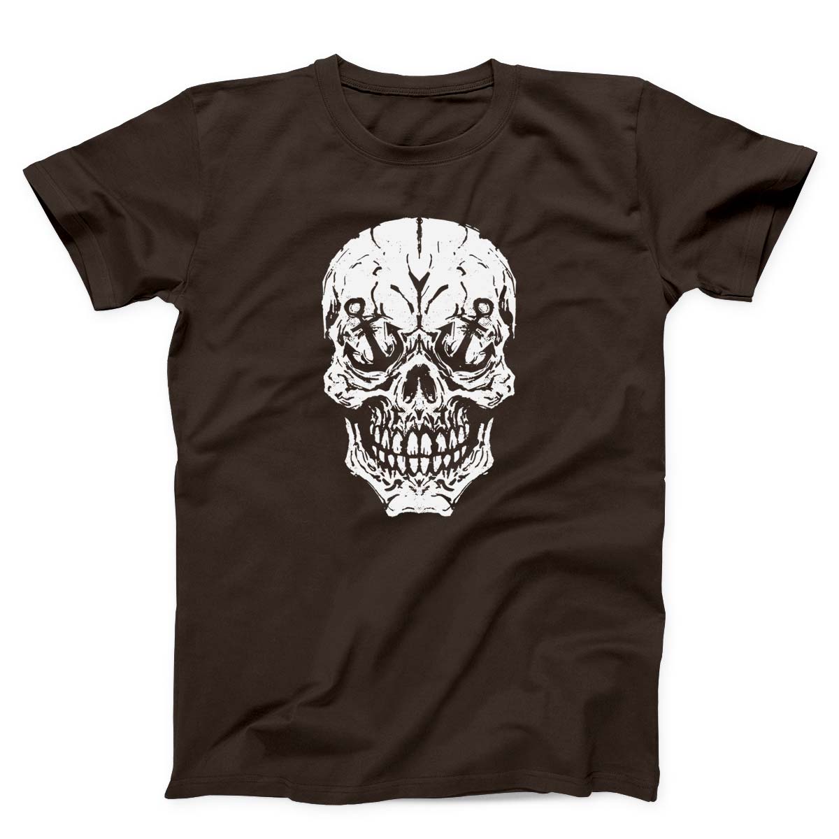 Skull With Anchor Eyes Unisex T-shirt