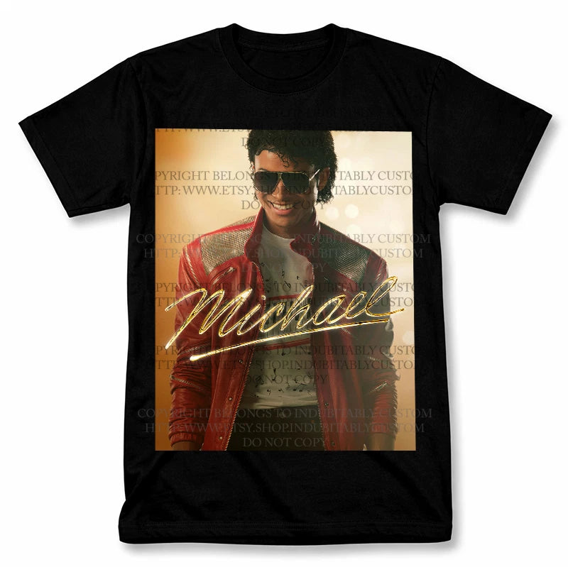 Michael Jackson The Michael Movie Biopic Graphic Vintage T Shirt