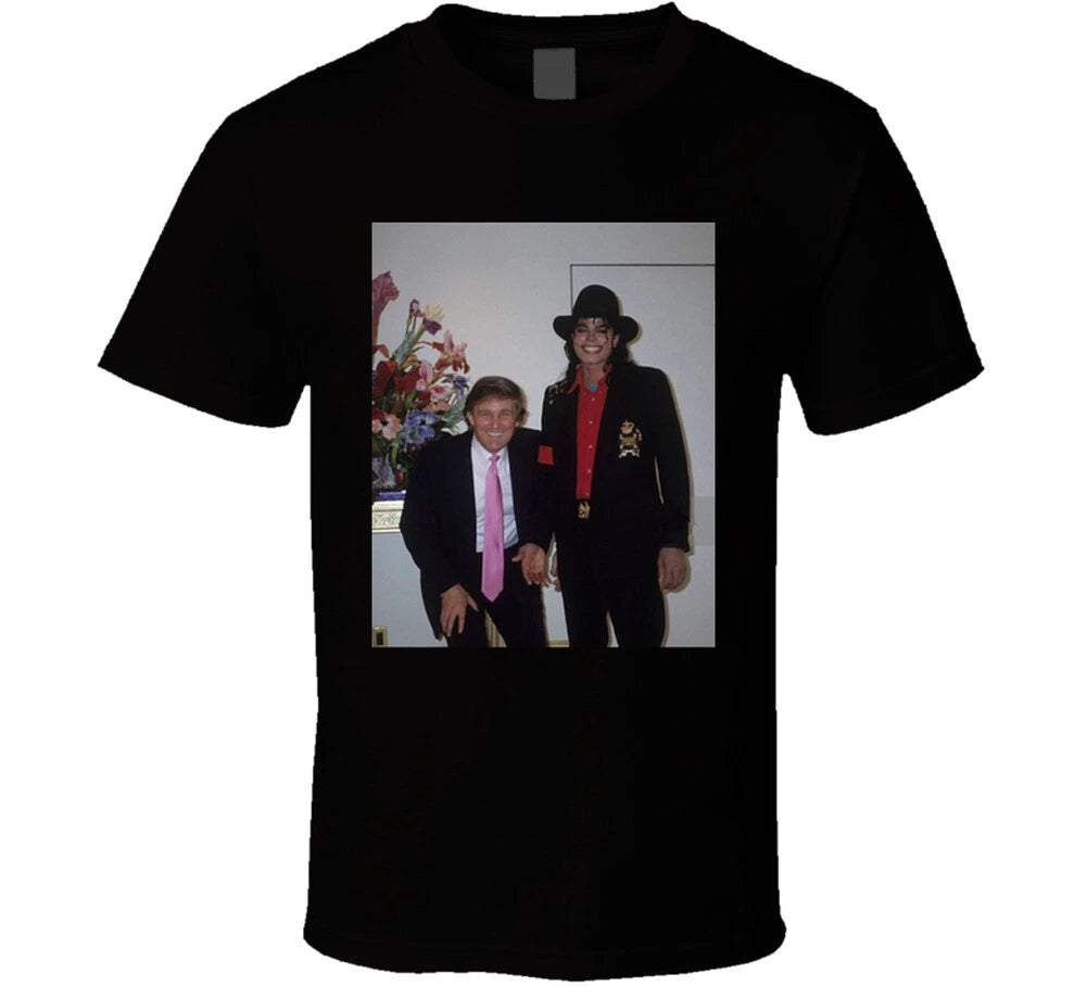 Trump With Michael Jackson T Shirt