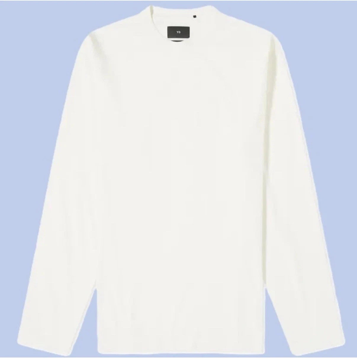 Y-3 Logo Cotton T-shirt Long Sleeve adidas Yamamoto IV8231 Men's Size Small New