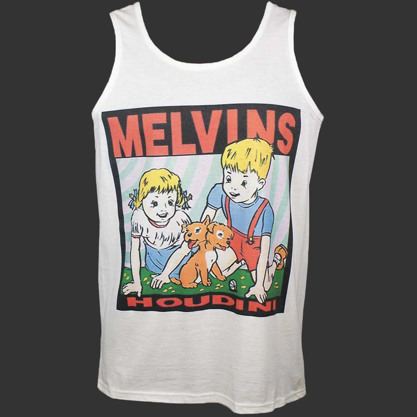 Melvins Punk Rock Metal Hardcore T-SHIRT vest top unisex white S-2XL