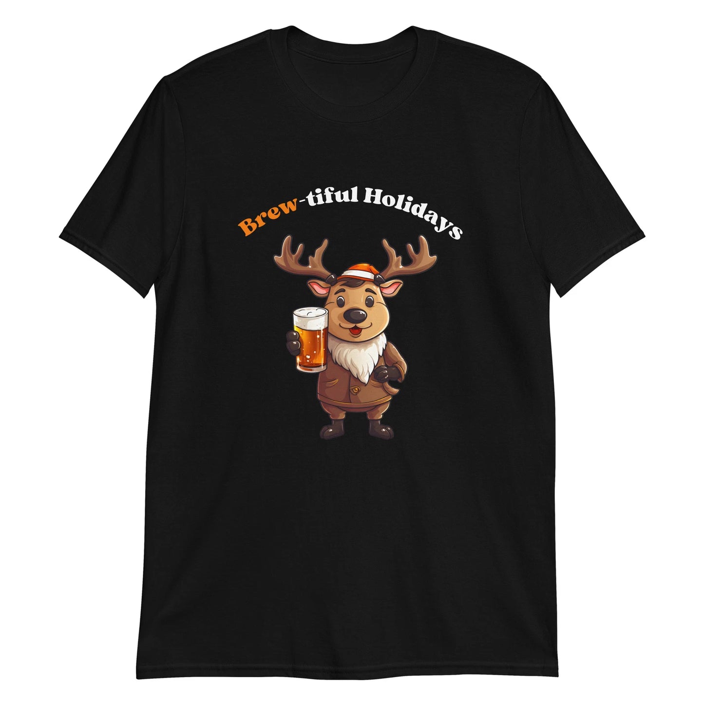 Brew-tiful Beer Holidays Reindeer T-Shirt