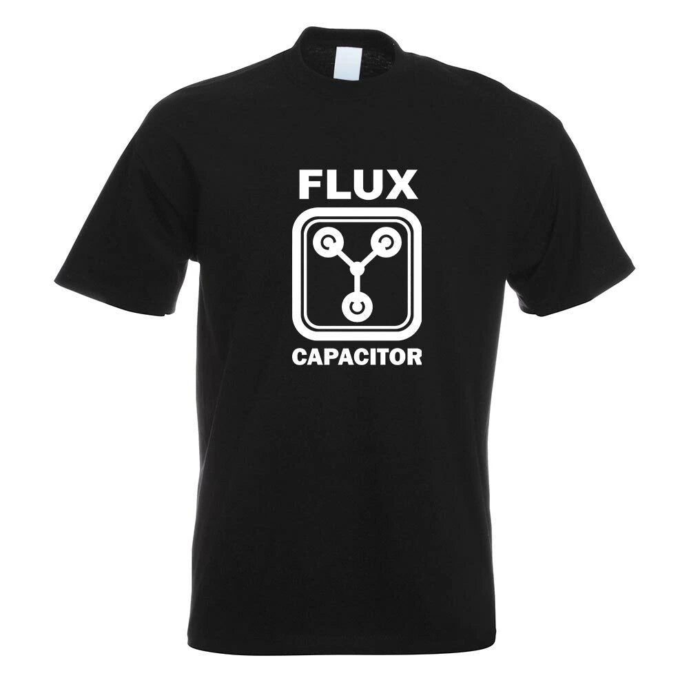 Flux Capacitor T-shirt motif printed fun shirt design print