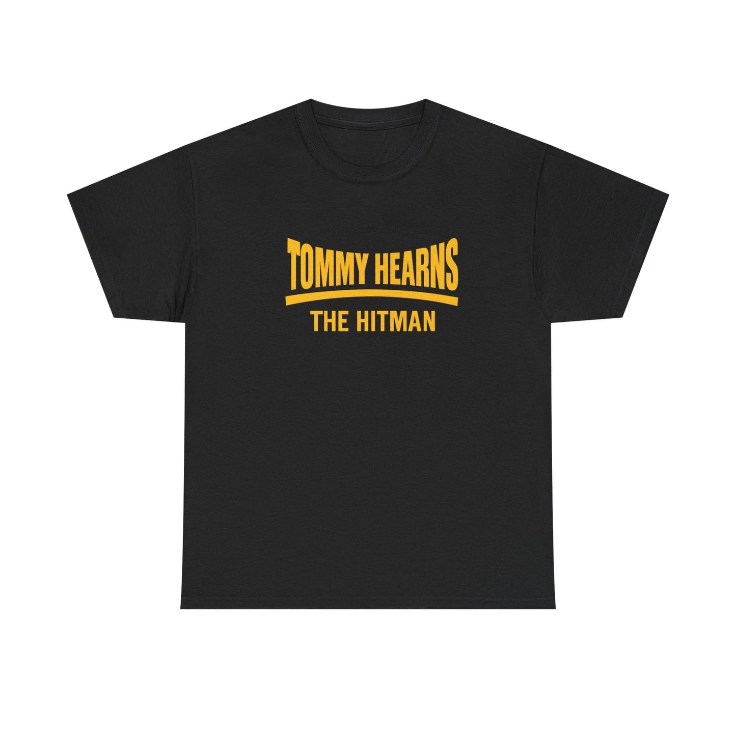 Tommy "The Hitman" Hearns Unisex Heavy Cotton Tee Shirt, Detroit Boxing Champion
