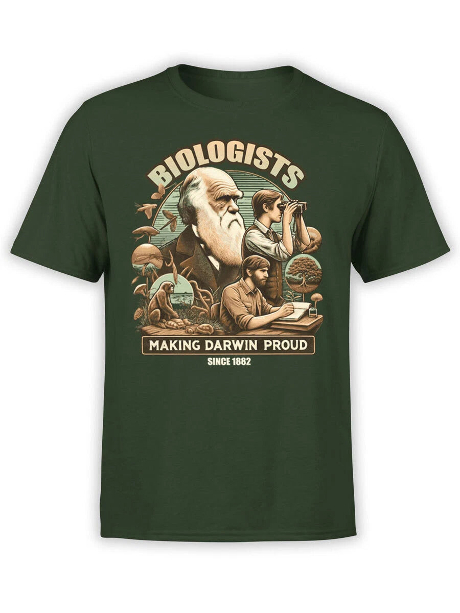 FANTUCCI Biologist T-Shirt Collection | Darwin Pride T-Shirt | Unisex