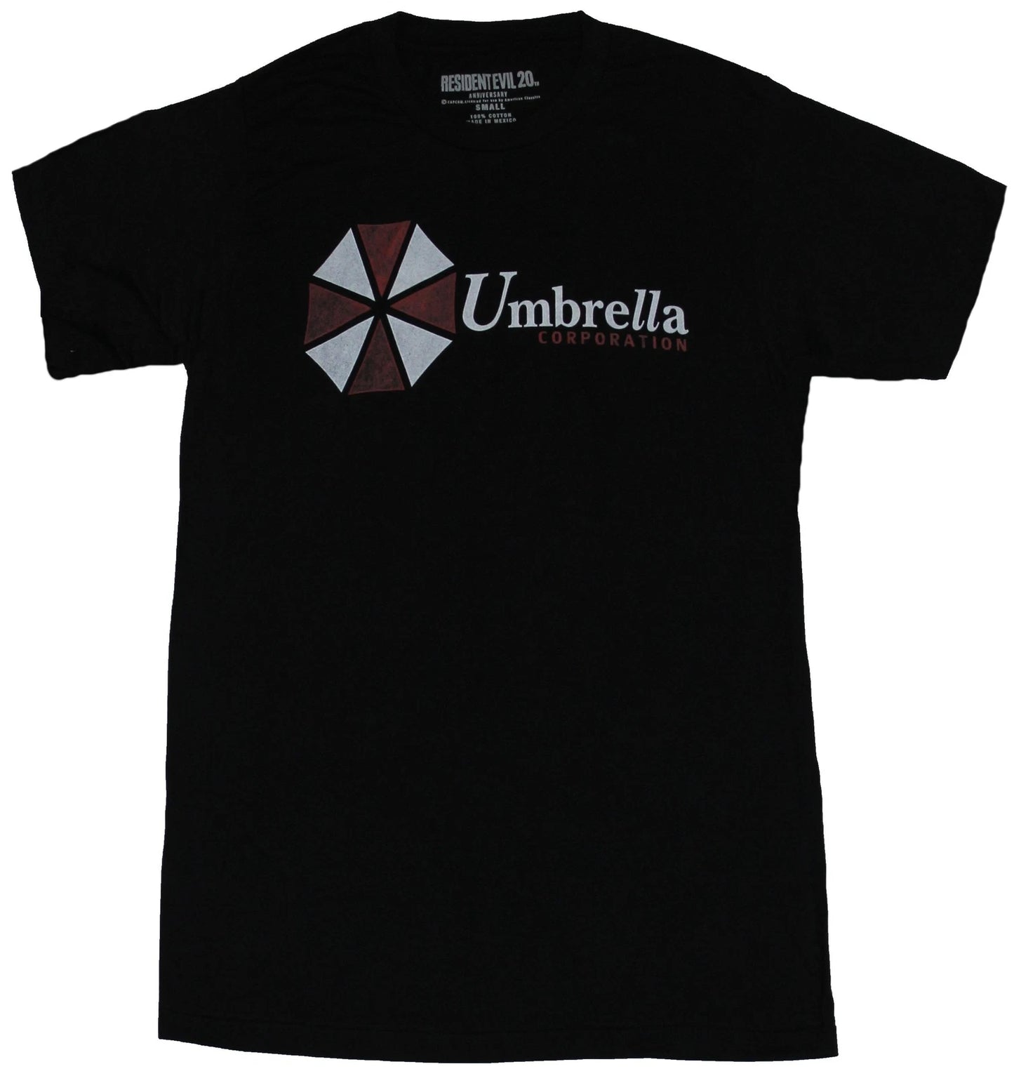 Resident Evil Mens T-Shirt - Umbrella Corporation Word Logo