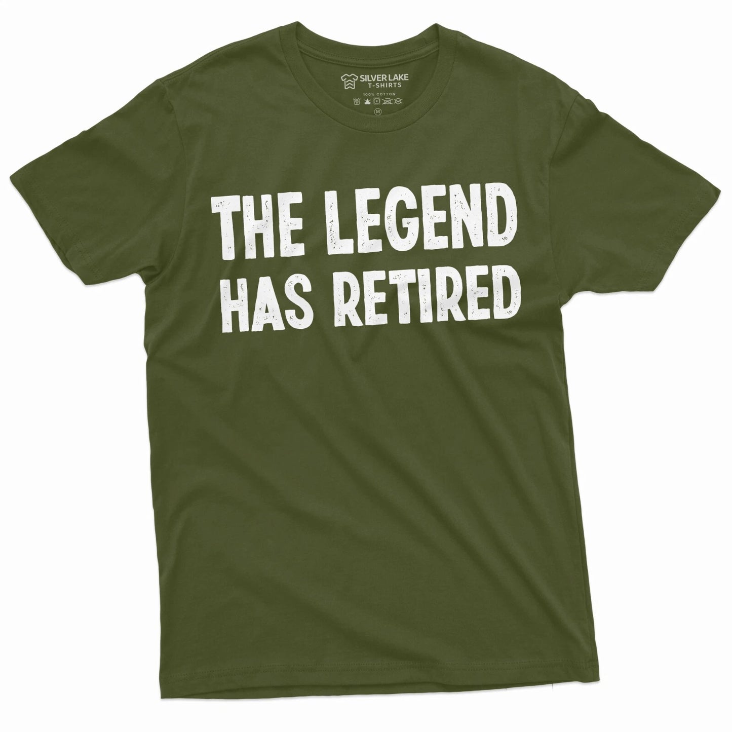Men's Retirement Shirt The Legend Has Retired T-Shirt Funny Retirement Tee