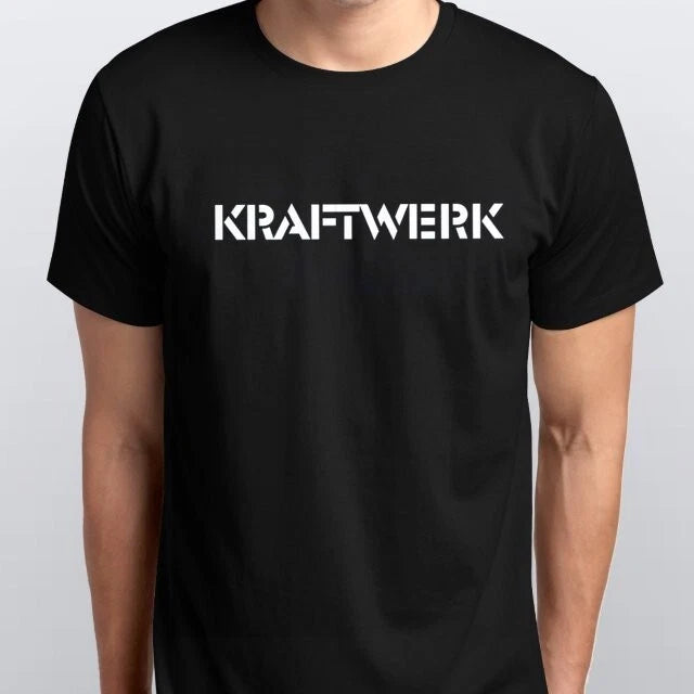 KRAFTWERK T-SHIRT sizes S M L XL XXL colours Black, White