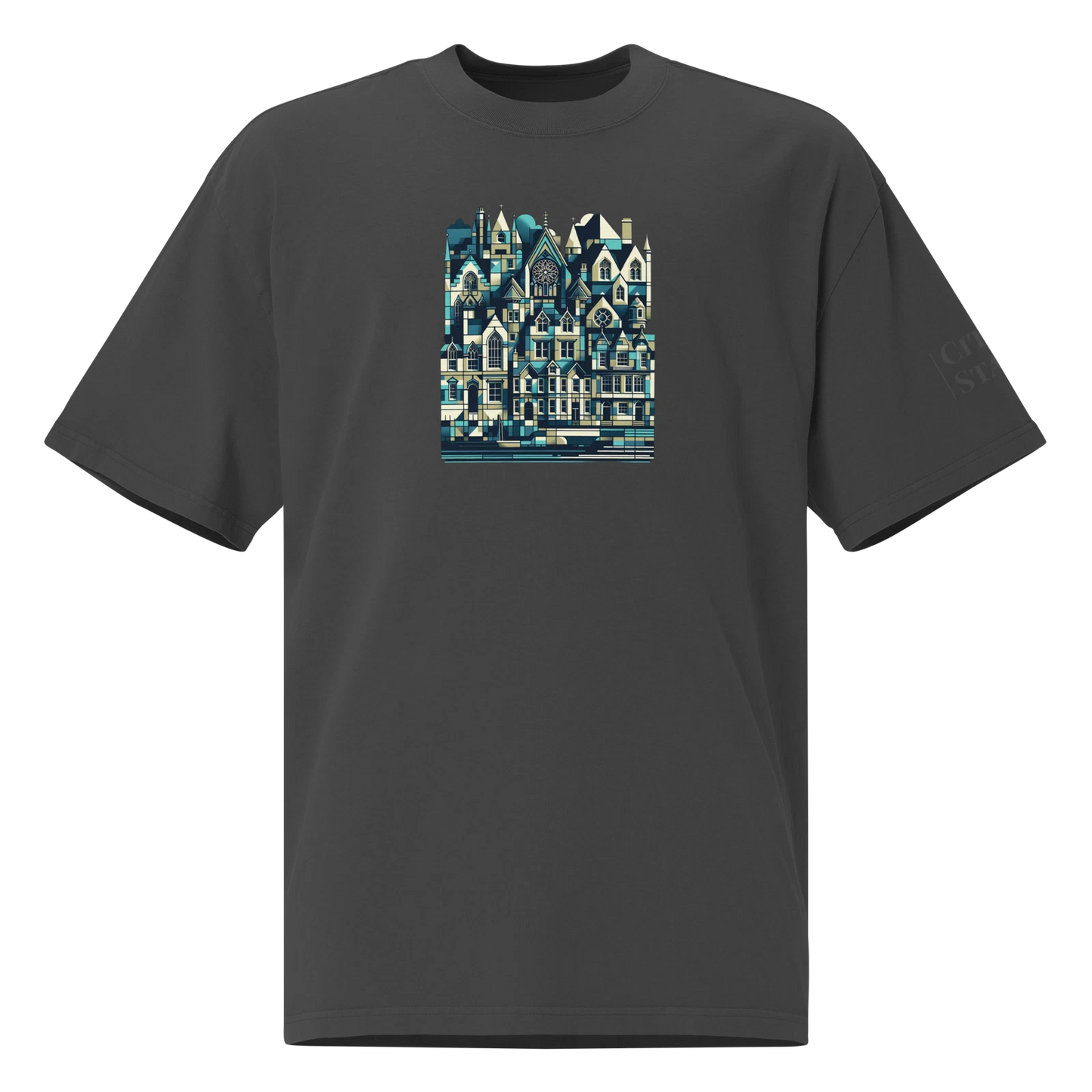 Oversized faded t-shirt (SCOTLAND)