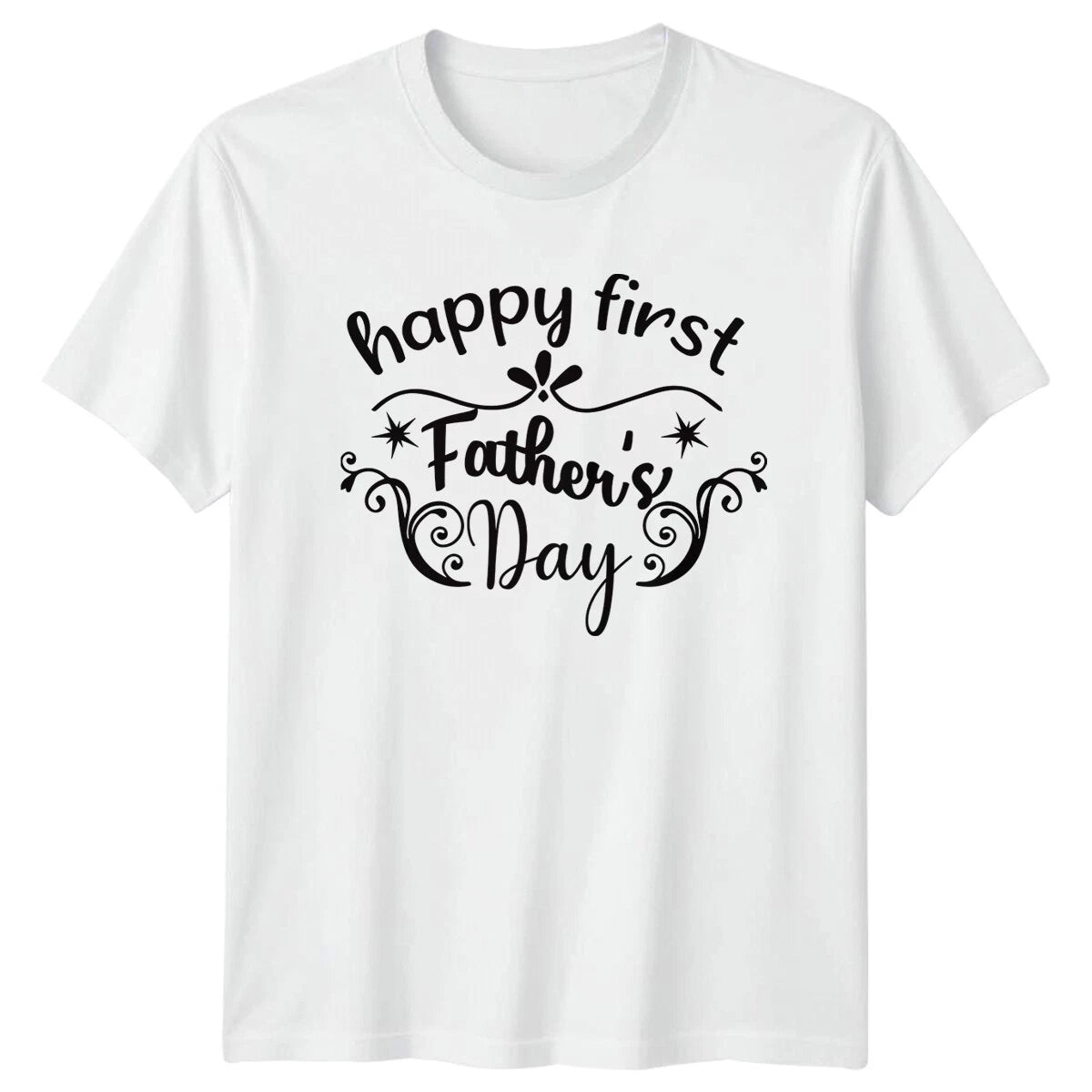 Happy First Father's Day T-Shirt, Cute Dad Tee
