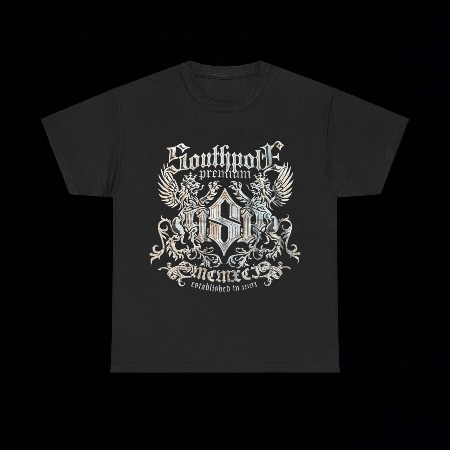 SouthPole Grunge Style T Shirt y2k emo tapout amity affliction mma elite goth