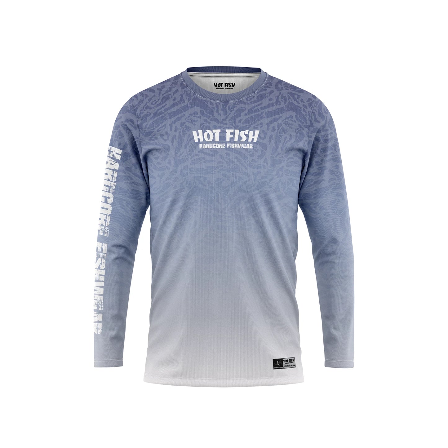 HOT FISH HAMMERHEAD - Men’s Long Sleeve Fishing Shirt – UPF Protection