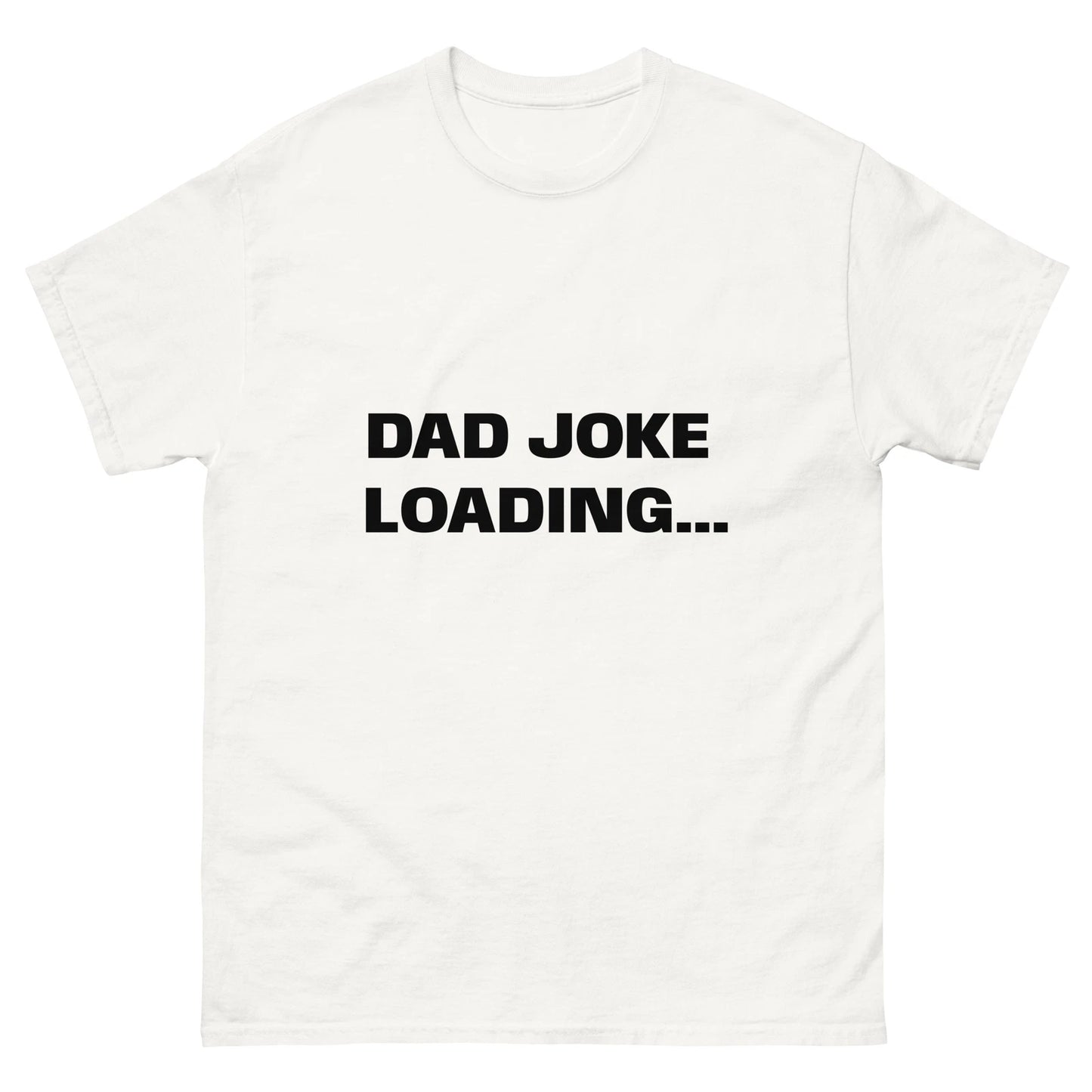 Mens Funny T-Shirt "DAD JOKE LOADING..." Assorted Colours and Sizes. Novelty Tee