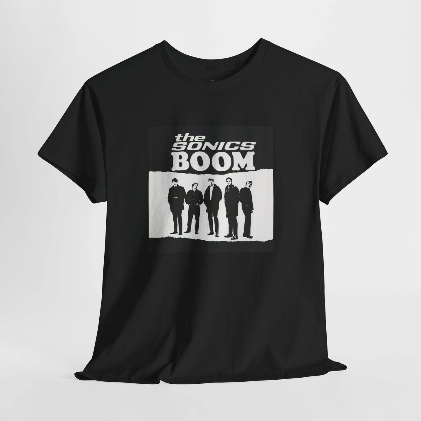 The Sonics Boom T-Shirt Vintage Garage Rock Band Music Tee