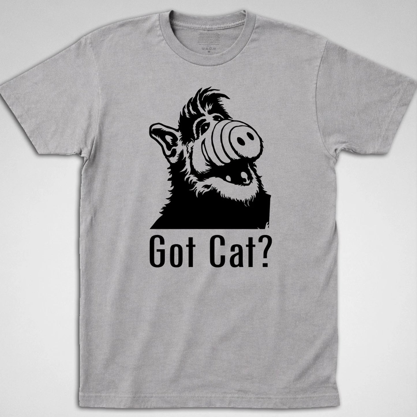 Alf got cat? T-Shirt 80s sitcom tv alien melmac fish feline funny retro vintage