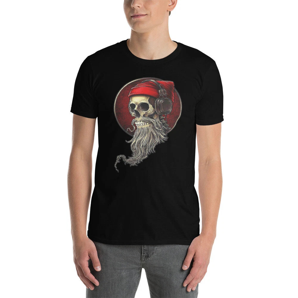 BEARDED SKULL COOL AND TRENDY GRAPHIC Short-Sleeve Unisex T-Shirt
