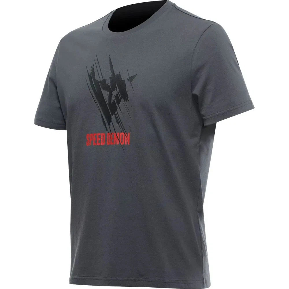 Dainese Tarmac Fashionable Casual Wear T-Shirt Castle Rock Grey