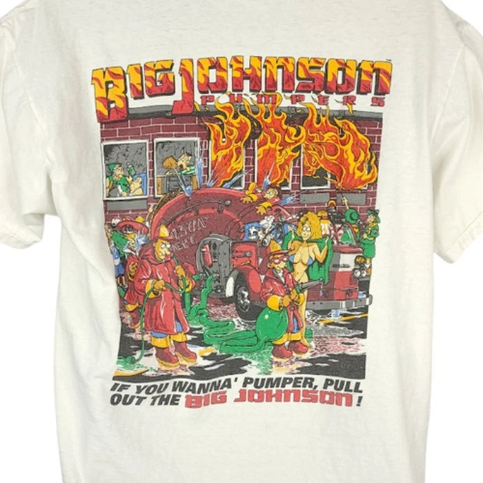Vintage 90s Big Johnson Pumpers T-shirt