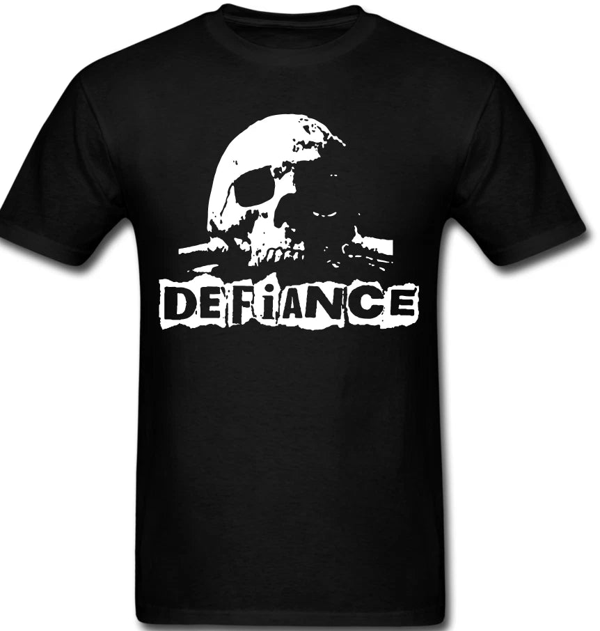 DEFIANCE T shirt band Hardcore Punk Rock Ska Anarcho