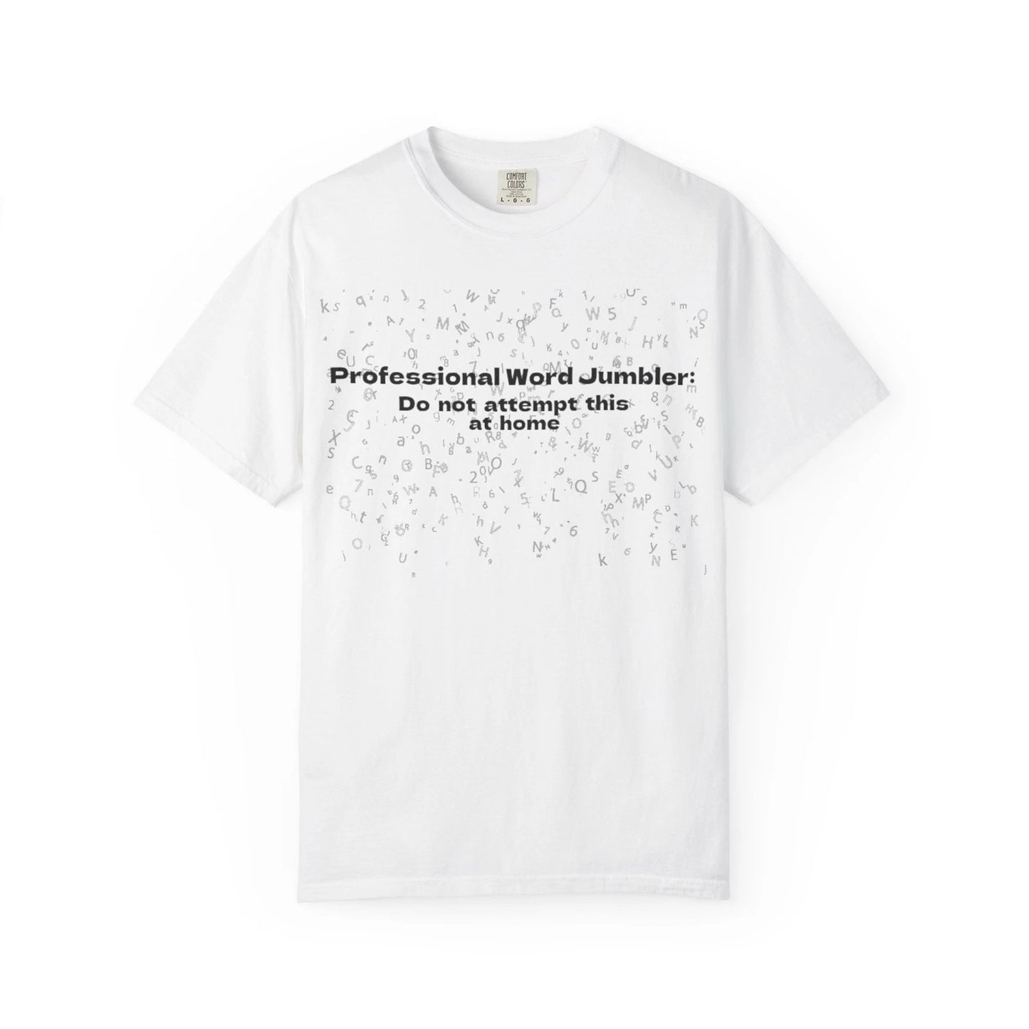 "Professional Word Jumbler" T-Shirt, Funny Writer Gift, Creative Tee, Unique