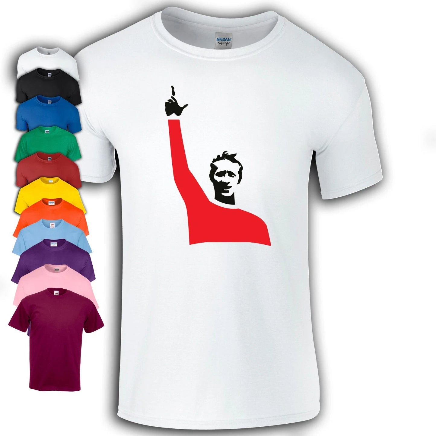 Denis Law T-Shirt | 10 | MUFC Legend | Manchester | United