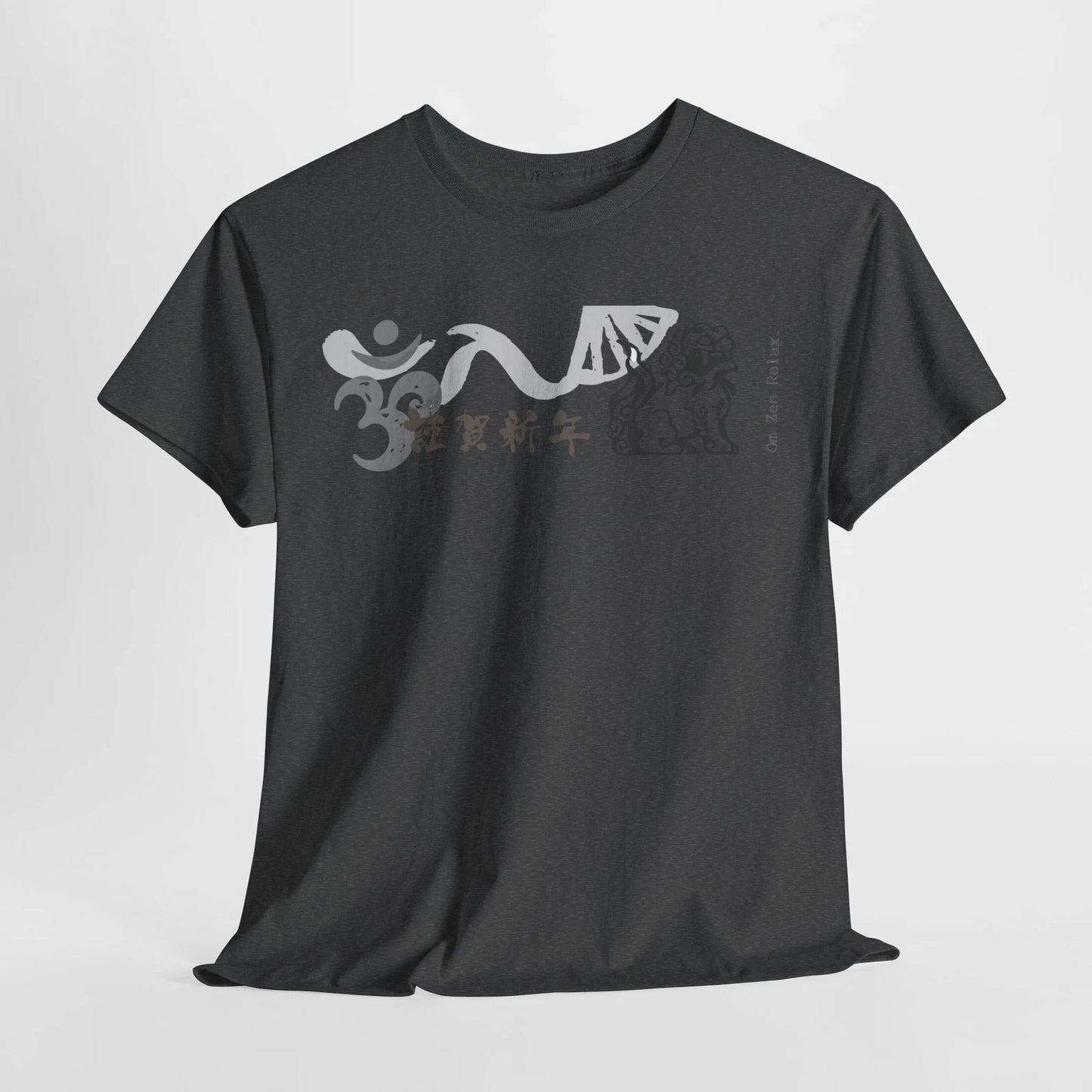 OM ZEN RELAX. Unisex Cotton Tee, Kawaii Shirt, Anime Apparel