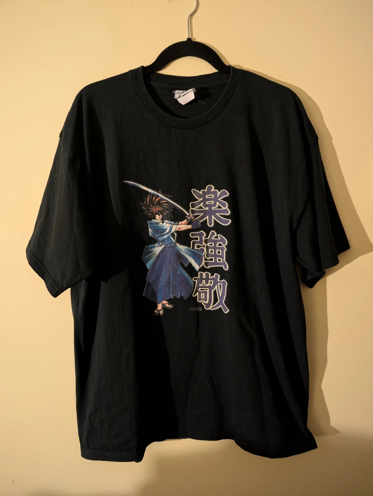 Vintage Samurai Shodown Seishiro Kuki Video Game Promo T Shirt Size XL PS1