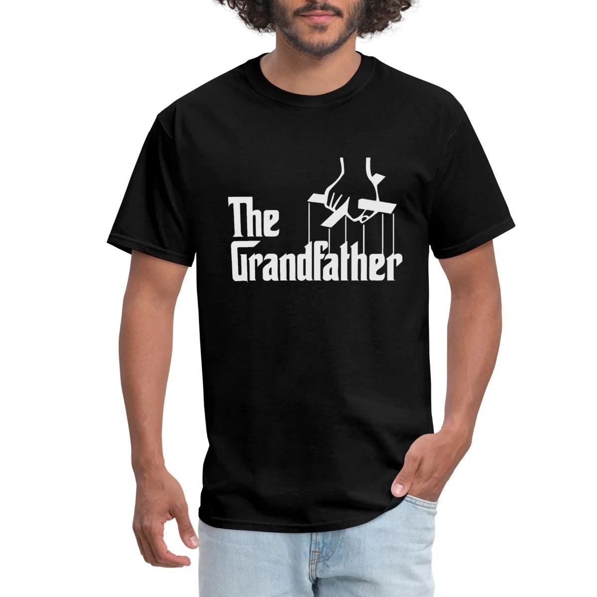 The Grandfather Logo Father's Day Godfather Men's T-Shirt