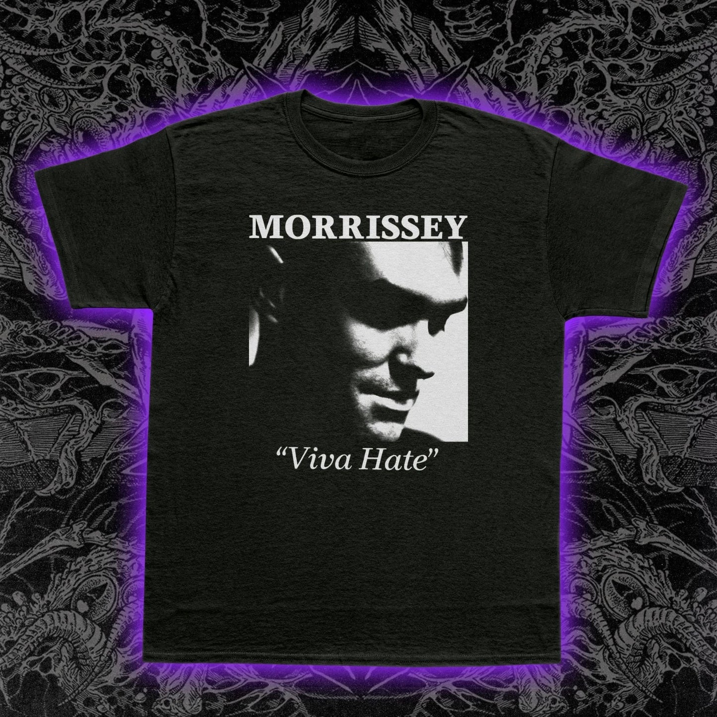 Morrissey Viva Hate T-Shirt The Smiths Indie Rock Alternative Pop Music S-5XL