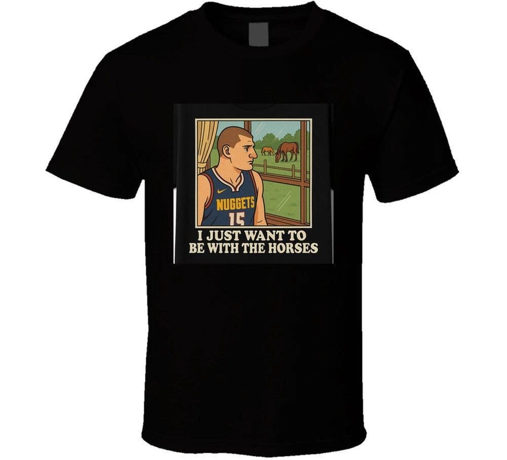 Nikola Jokic Horses T Shirt