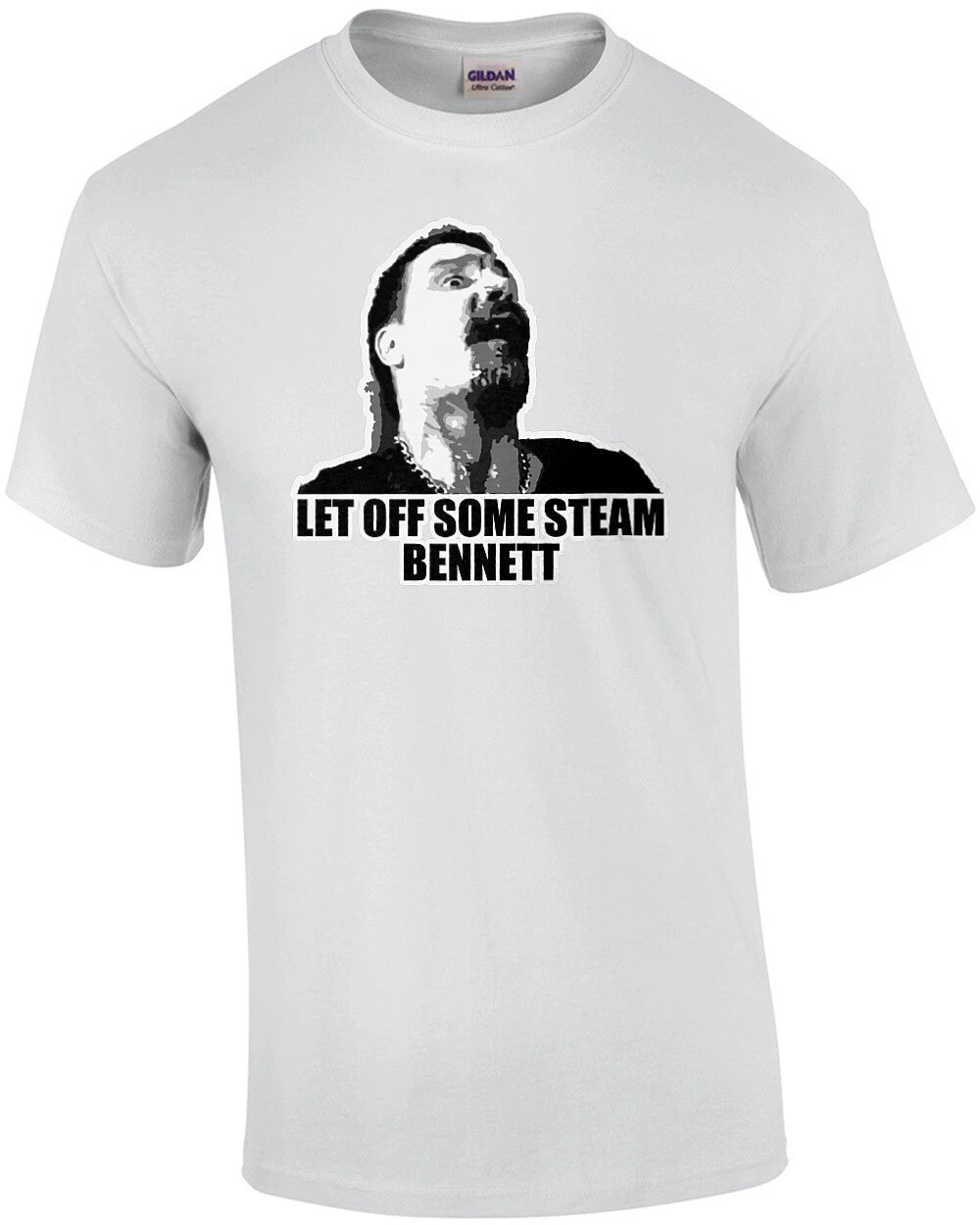 Let Off Some Steam Bennett - Commando - Arnold Schwarzenegger - 80's T-Shirt