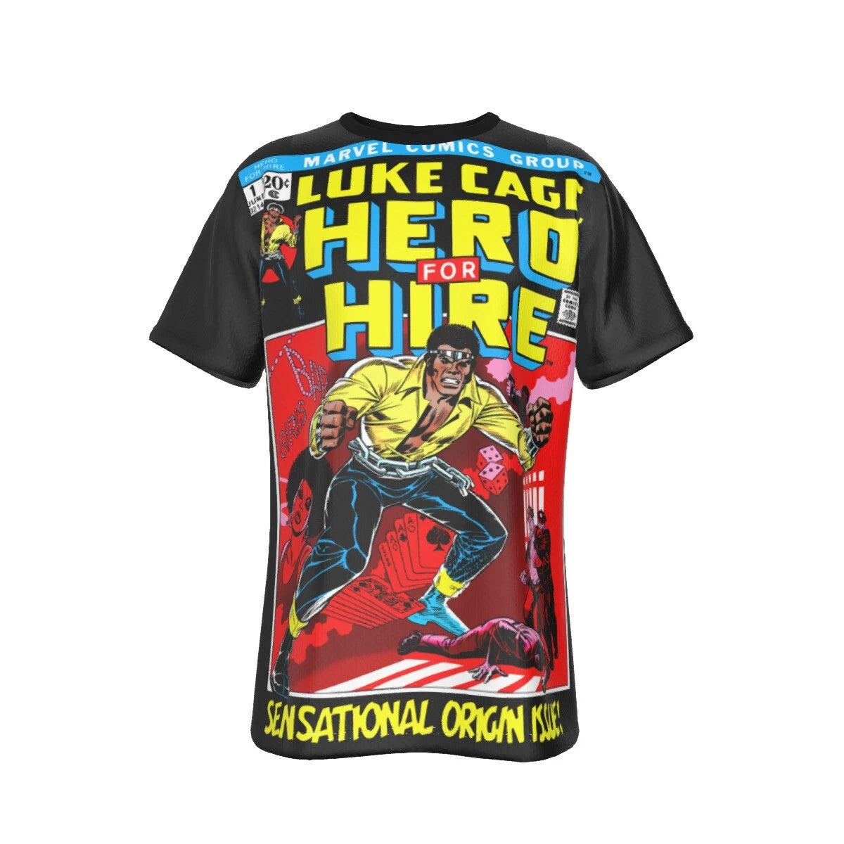 LUKE CAGE, POWER MAN 1 ALL OVER PRINT SHIRT