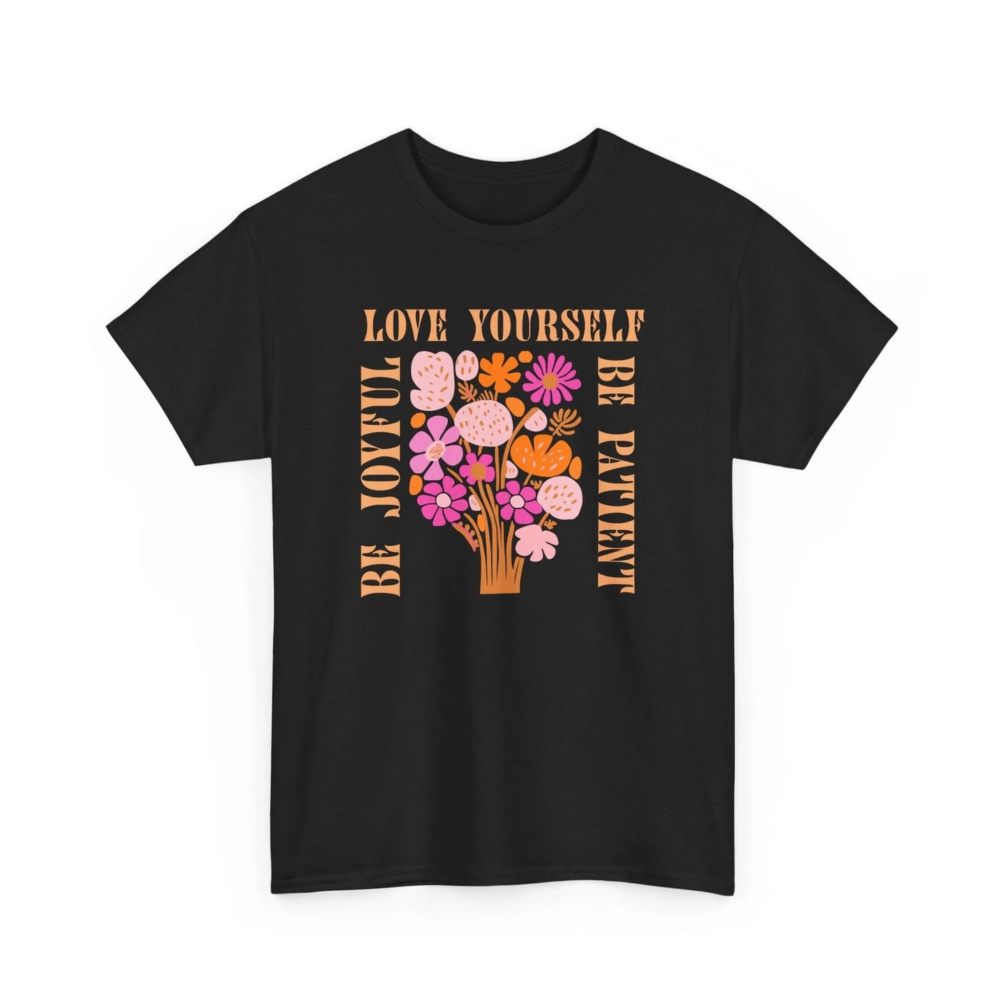 Love Yourself Unisex Graphic T-shirt, Emotional Awareness Clothing, Boho Shirt