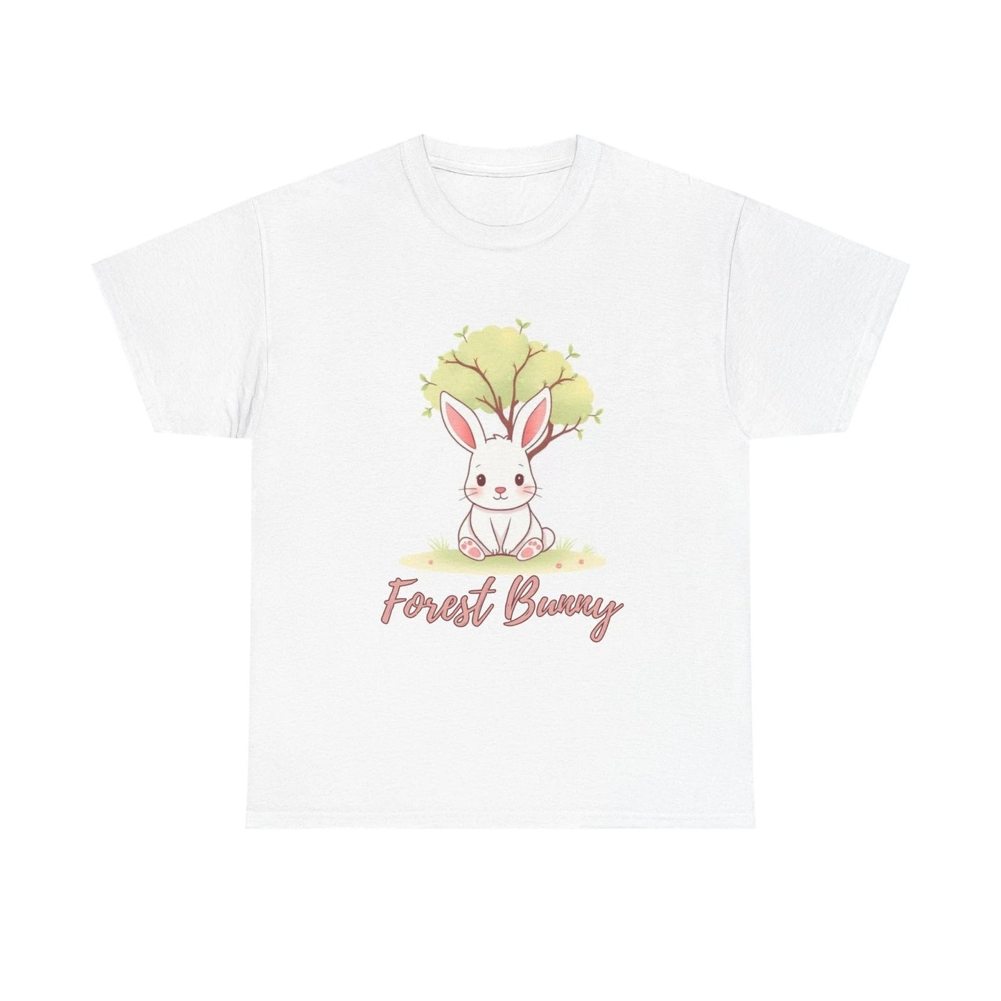 Cute Forest Bunny T Shirt – Kawaii Rabbit Nature Animal Graphic Tee Gift