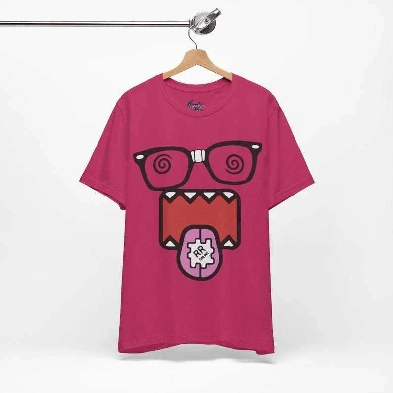 2000's Vintage Car Dizzy Domo Kun Tshirt - Unisex Emo Scene y2k Fashion Tee