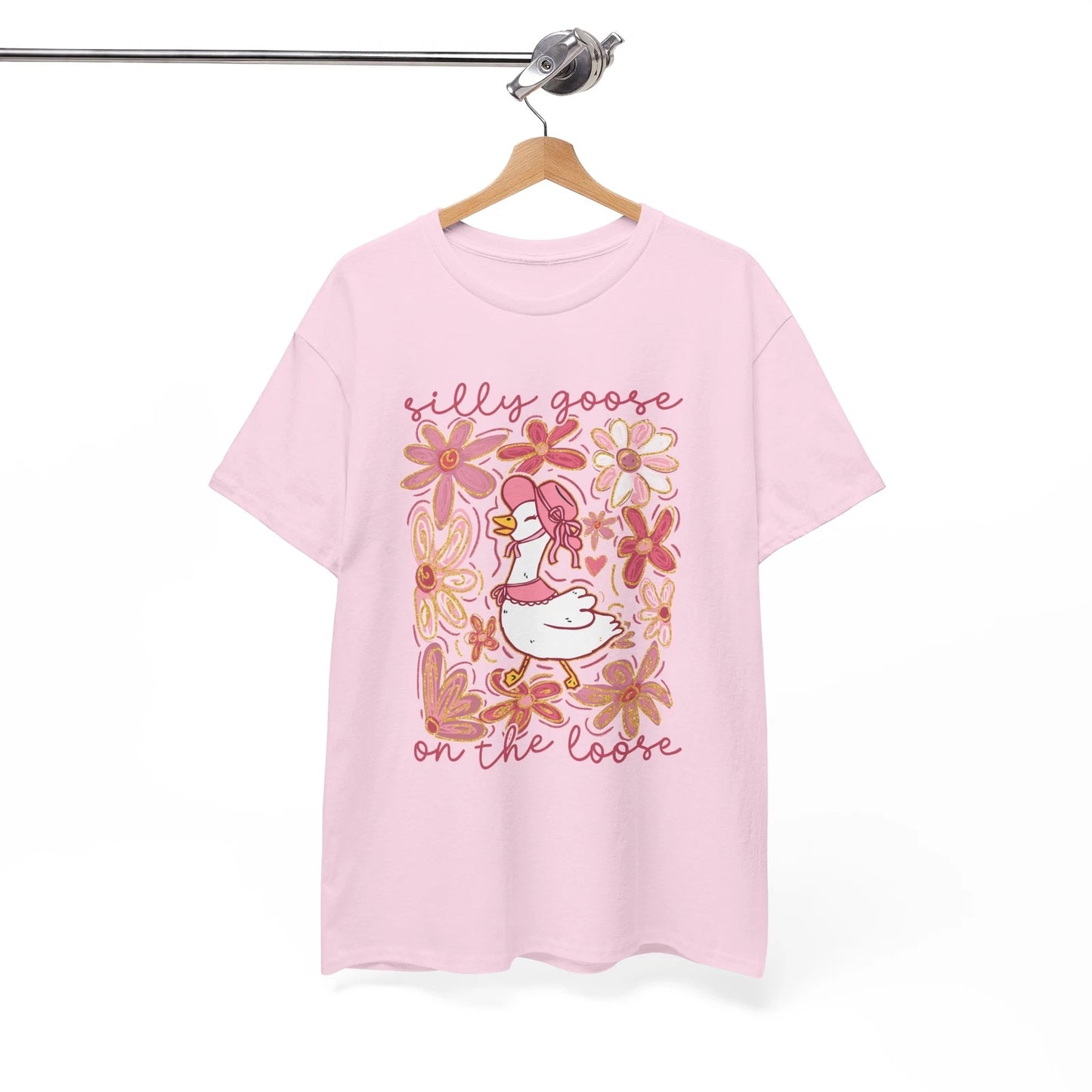 Blooming Flowers Shirt | Spring Season & Botanical Lover Tee | Boho Floral Goose