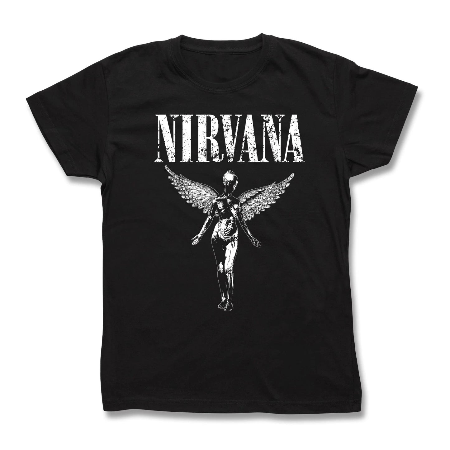 In Utero Black T-Shirt - cotton - Rock & Roll Grunge Alternative Rock Punk tee