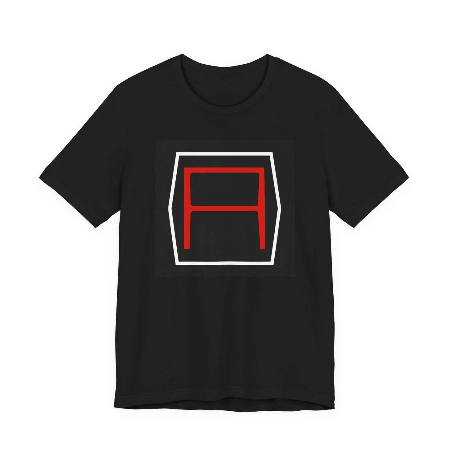 Minimalist A Logo T-Shirt | Geometric Graphic Tee