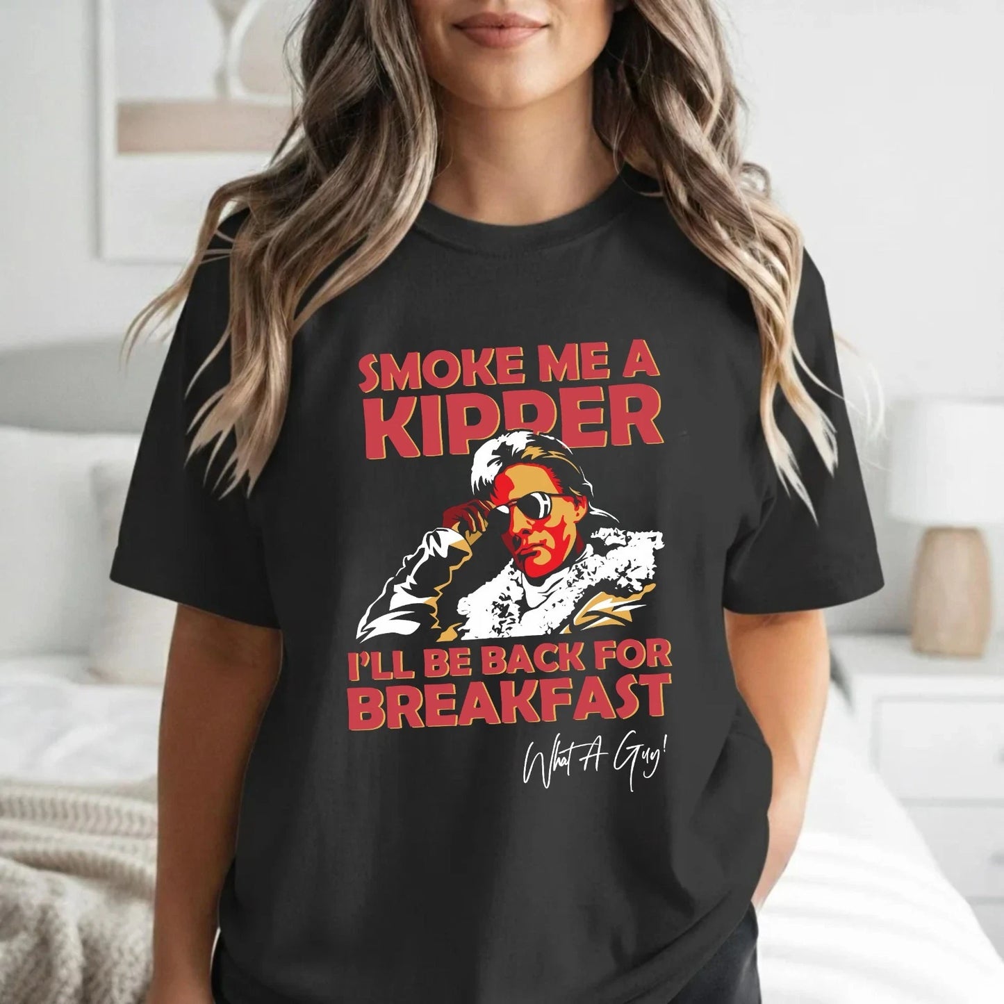 Smoke Me A Kipper Retro Sci-fi T-Shirt - Movie Unisex Meme British TV Tee Top