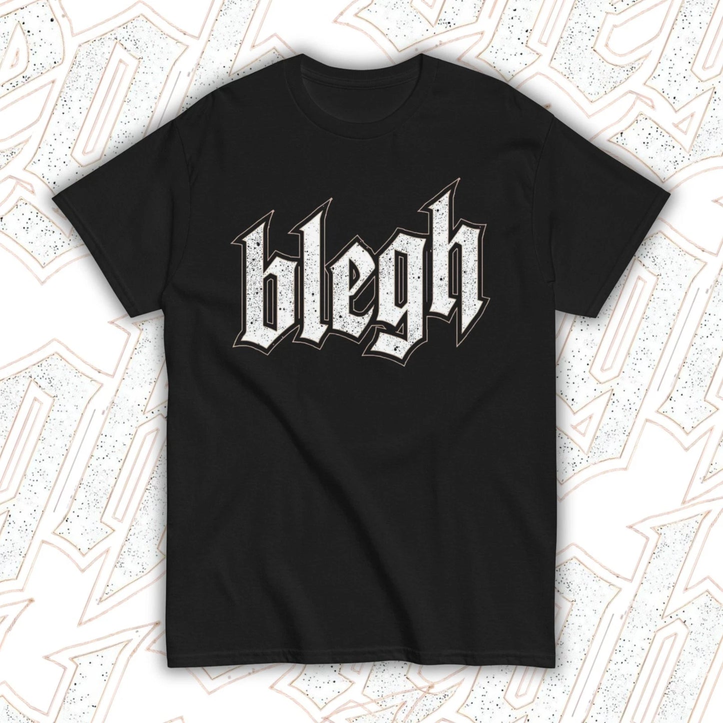 Blegh Shirt for Metalheads and Modern Metal & Rock Fans, Premium Band Merch