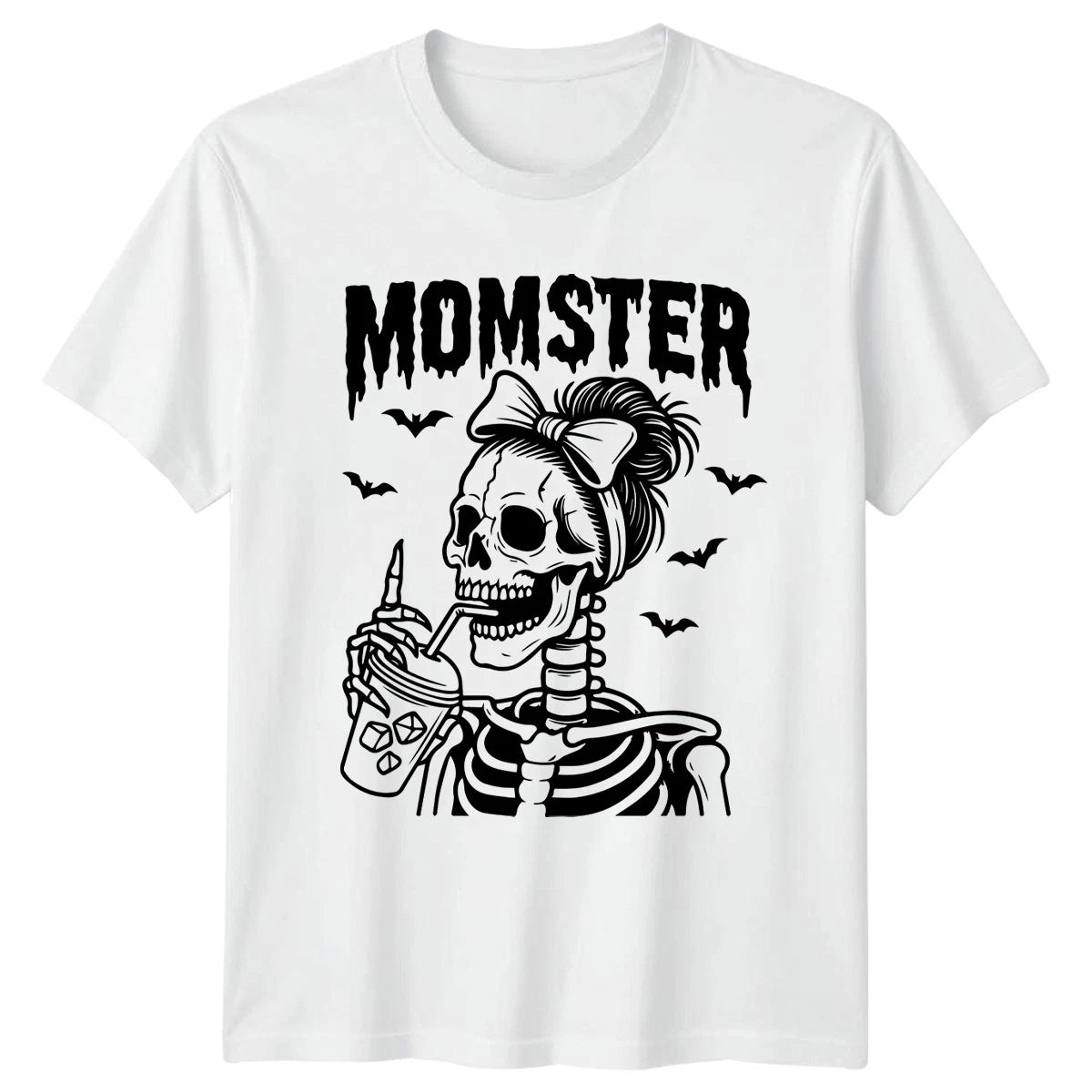 Momster Womens T-Shirt Halloween Mom Mothers Day Gift For Her