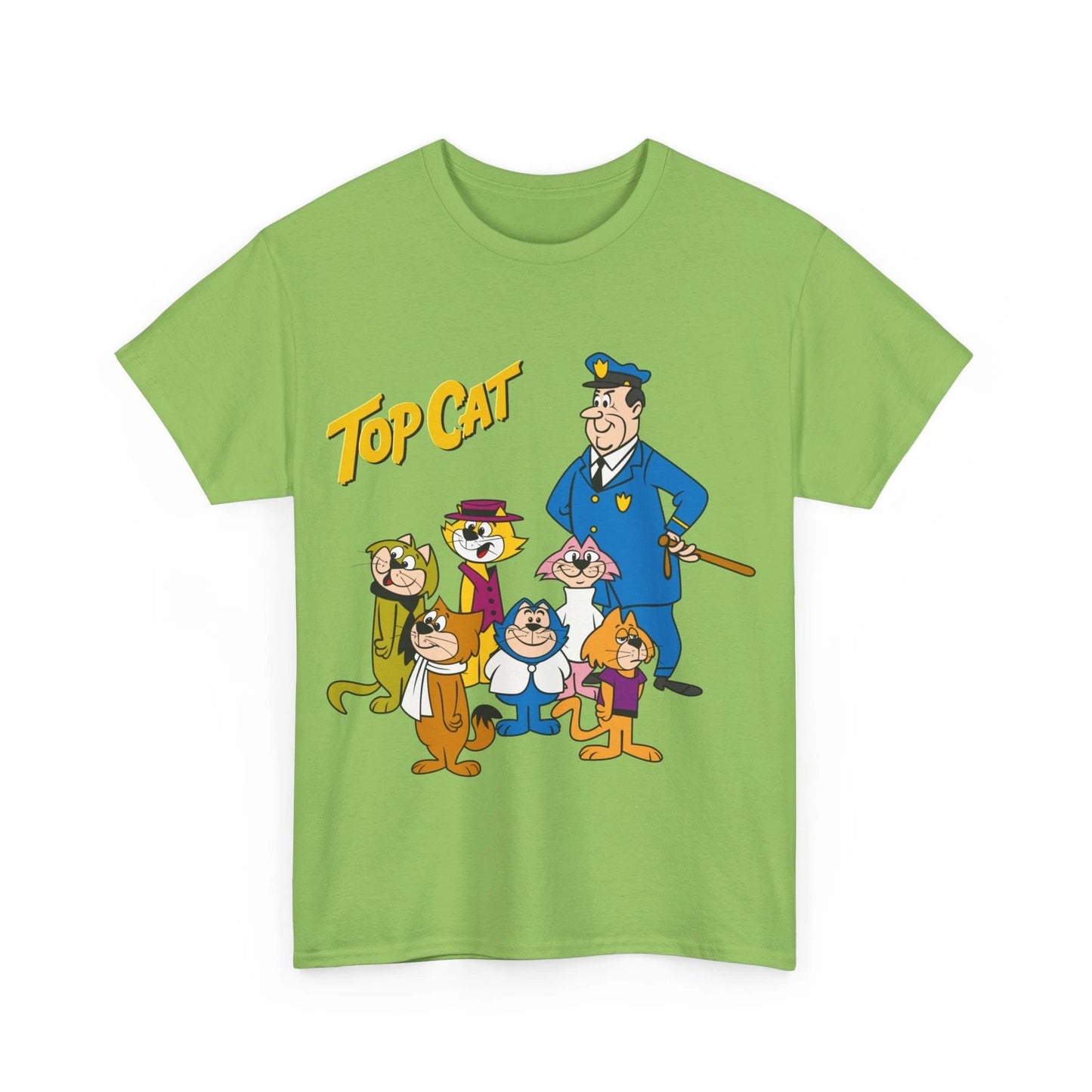 Top Cat & His Gang T-Shirt - Hanna-Barbera TV - Brain, Spook, Benny the Ball
